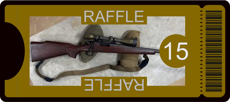 15 Raffle Tickets - 1st Annual Raffle product image