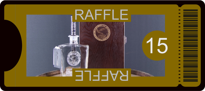 15 Raffle Tickets - Luxury K-Bar Decanter Raffle product image