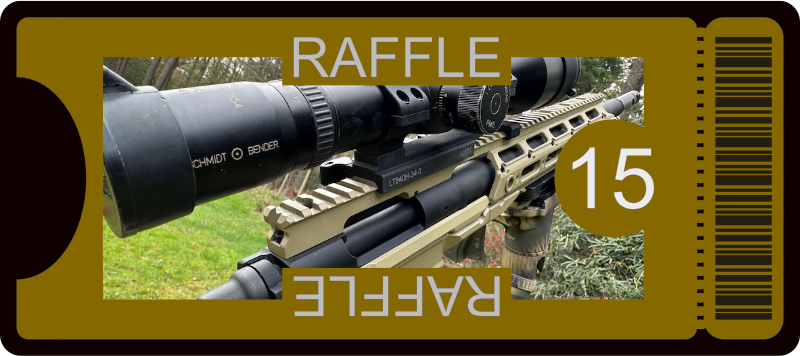 15 Raffle Tickets - M40A6 Raffle product image