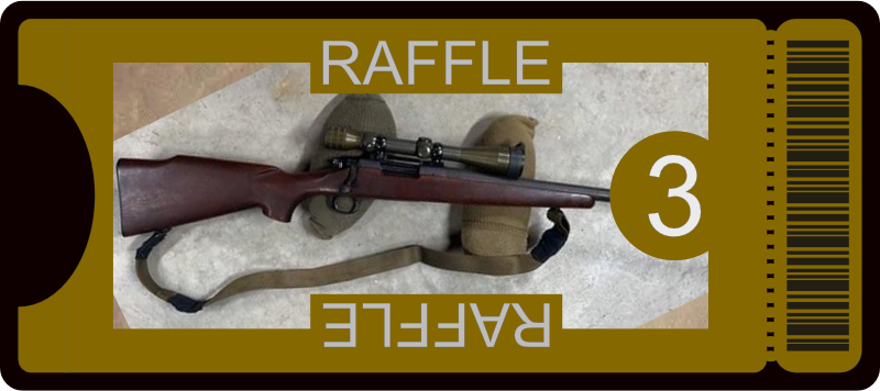 3 Raffle Tickets - 1st Annual Raffle product image