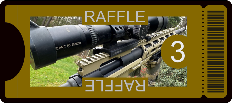3 Raffle Tickets - M40A6 Raffle product image
