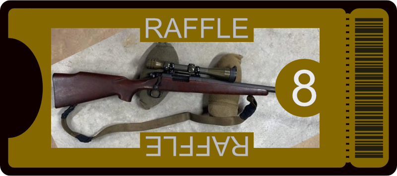 8 Raffle Tickets - 1st Annual Raffle product image