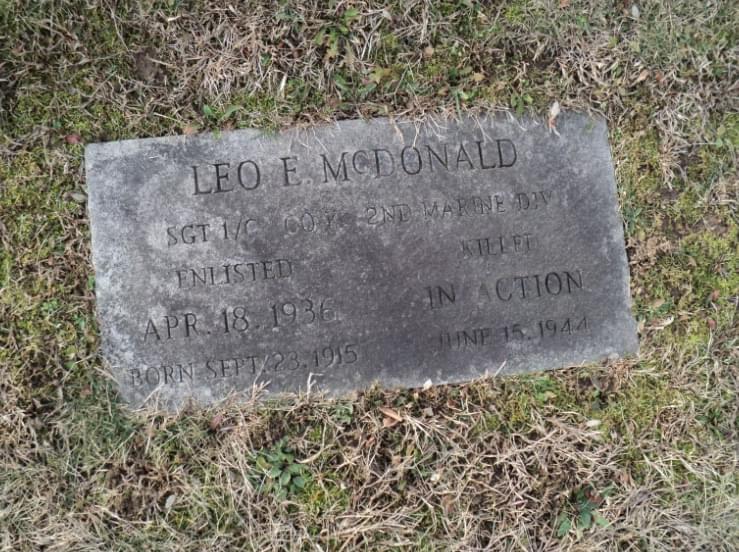 1stSgt Leo E. McDonald Portrait