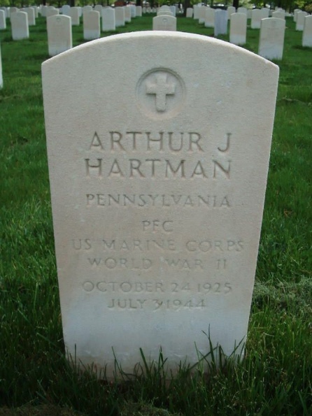 PFC Arthur J. Hartman Portrait