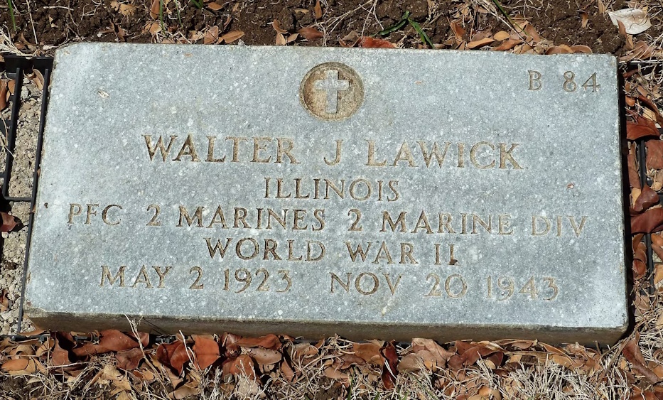 PFC Walter J. Lawick Portrait