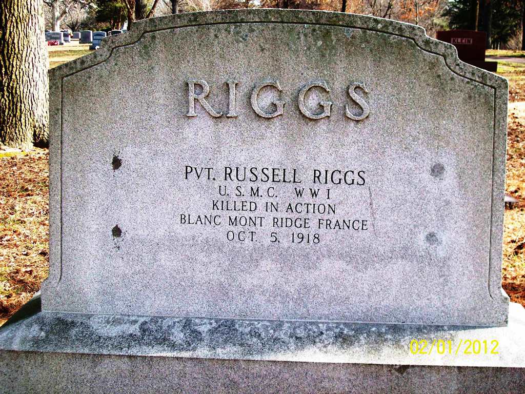 Pvt Russell Riggs Portrait