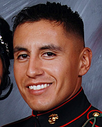 LCpl Adan Gonzales, Jr. Portrait