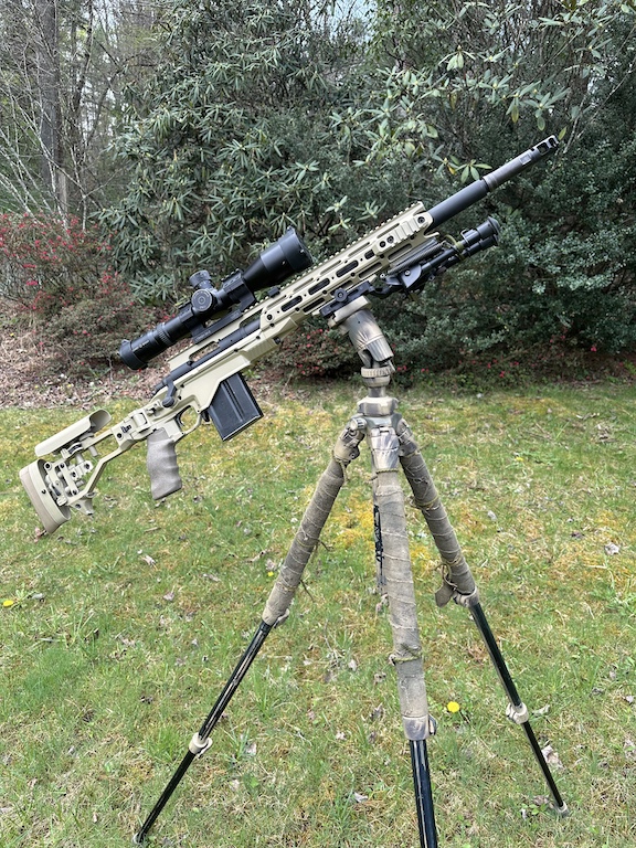 Student with rifle