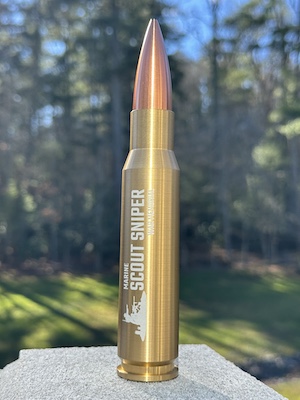 Sniper Cartridge Drinks Flask